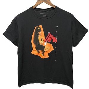Saweetie music artist singer rapper rap Graphic Tap in sneaker head tour T-shirt